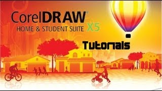 Coral Draw x5 Tutorial Schriften verändern [upl. by Maurene838]