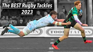 The GREATEST Rugby Tackles in 2023 [upl. by Saunder802]