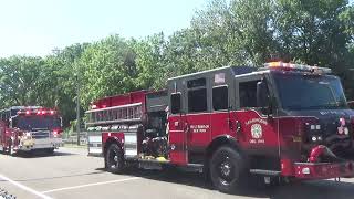 Lindenhurst NY Fire Department Parade [upl. by Nautna]