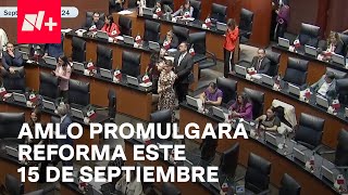 Reforma Judicial Oposición no acudirá a la declaratoria de validez  En Punto [upl. by Latricia]