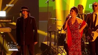 Rachid Taha amp Catherine Ringer – « Ya Rayah » Victoires de la Musique 2015 [upl. by Larimor]