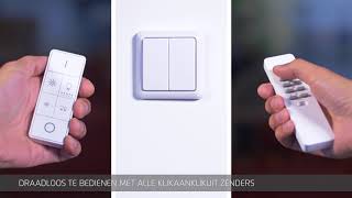 KlikAanKlikUit Mini Inbouw Schakelaar AWMR 300  Handymannl [upl. by Tecil]