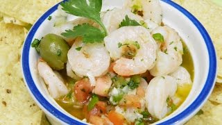 Ensalada de Camarones al estilo Boricua en Español [upl. by Bill]