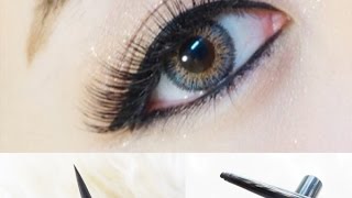 How to Apply Eyeliner Both Upper amp Lower Lids ll เขียนขอบตาบนและล่างง่ายๆ แบบไม่แพนด้า [upl. by Atined178]