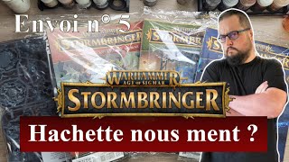 Hachette nous ment 5 eme livraison  Collection Warhammer Stormbringer 1er pack premium [upl. by Akinal36]