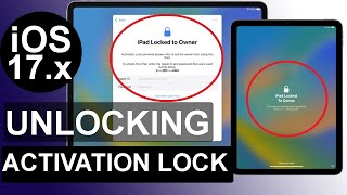 Unlocking iCloud Activation Lock on any iPad  How To Unlock iPad Locked To Owner  iOS 17xx [upl. by Odnama567]