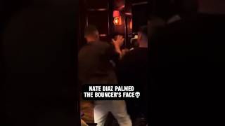 Nate Diaz got into an altercation with a bouncer at the club😅 ht mrtestoestrogenX [upl. by Wheelwright]