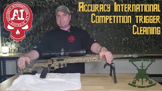 Accuracy International Competition Trigger Cleaning [upl. by Htebyram719]