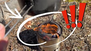 🔥ULTIMATE BUSHCRAFT🔥Wood Gasifying Cook Stove 🔥BONUS VIDEO🔥 [upl. by Danuloff]