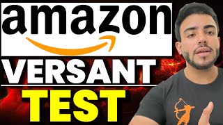 Amazon VERSANT Test How to clear Versant Test Freshers ApplicableAbhi Interview Preparations [upl. by Vaasta908]