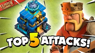 Top 5 BEST TH12 Attack Strategies Clash of Clans [upl. by Ahc]