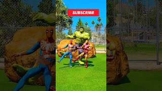 GTA V IRON MAN CALLING HULK FOR HELP shorts  GERINGG [upl. by Shurwood]