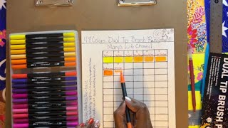 Making A Color Chart [upl. by Ruddy]