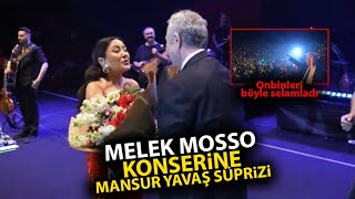 Melek Mosso konserine Mansur Yavaş sürprizi Salon bir anda coştu [upl. by Zilvia]