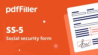 How to Fill Out a Social Security SS5 Form [upl. by Euqnomod418]