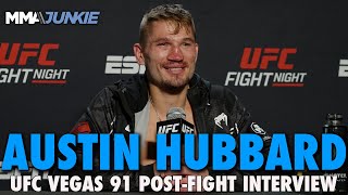 Austin Hubbard Happy TUF Coach Michael Chandler Finally Got Conor McGregor Fight  UFC on ESPN 55 [upl. by Rehpotsyrhc88]