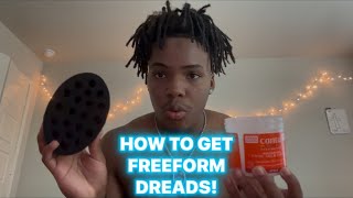 HOW TO GET FREEFORM DREADS EASY 2024 [upl. by Terhune]