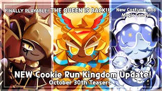 AWAKENED GOLDEN CHEESE COOKIE IS HERE 😍💛  NEW Cookie Run Kingdom October 30th Update [upl. by Aramal]