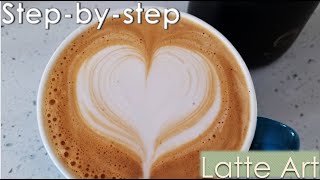 Latte Art Wing Heart – Breville Bambino Plus  So You Think You Can Latte Art [upl. by Cale]