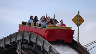 Tidal Wave Boat Ride 🌊 at Thorpe Park [upl. by Ynnavoeg]