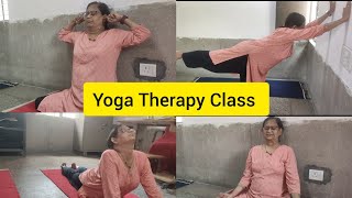 Yoga Therapy Class CGHS Harinagar New Delhi । Yoga Doctor ।‌ Yoga ।‌ MDNIY [upl. by Retrop]