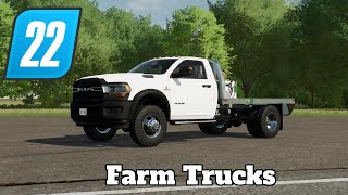 FS22 Mod Spotlight  Farm Trucks [upl. by Hoisch]