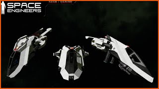 Space Engineers Ship showcase  GR Ronin fighter [upl. by Asiralc]