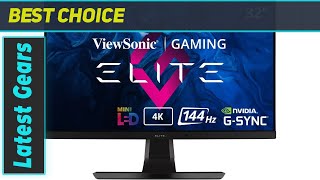 ViewSonic ELITE XG321UG 32 Inch 4K Gaming Monitor Review [upl. by Onstad]