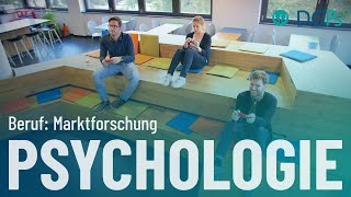 Berufe in der Psychologie Marktforschung [upl. by Acenes]