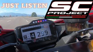 Honda CBR1000RRR SP Acceleration Top Speed Flyby  Unbelievable Exhaust Sound [upl. by Lahsiv]