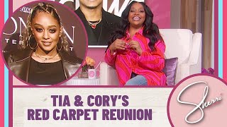 Tia Mowry amp Cory Hardrict Red Carpet Moment  Sherri Shepherd [upl. by Othilia]