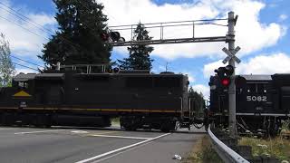 Old Highway 99 Railroad Crossing near Tenino WA [upl. by Illoh]