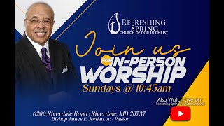 04212024  Refreshing Spring COGIC Live Stream [upl. by Opiuuk581]