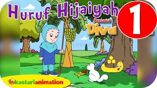 Huruf Hijaiyah bersama Diva full version  part 1   Kastari Animation Official [upl. by Mellar]