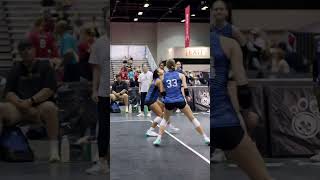 Dynasty vs A5 14 Open Final from AAU Nationals Awesome Battle volleyball aauvolleyball [upl. by Ewer488]