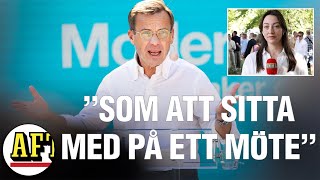 Sågningen av Ulf Kristersson M ”Var det ens ett tal” [upl. by Zetnas]