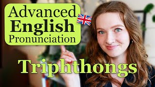 Triphthongs in English  How to Pronounce English vowels free PDF 📄✨ [upl. by Anirb]