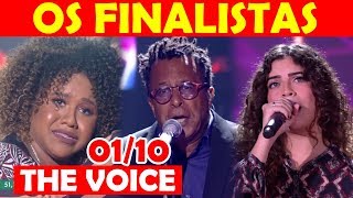 THE VOICE BRASIL 2019 VEJA TODAS AS APRESENTAÇÕES DE ONTEM  OS FINALISTAS 01102019 [upl. by Narayan]