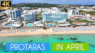 Beach Activities in Protaras during April  What to Expect Cyprus [upl. by Yesnik]