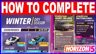 Forza Horizon 5 Festival Playlist Winter Season Week 4 Series 28  December 28 to January 4 2024 [upl. by Radloff]