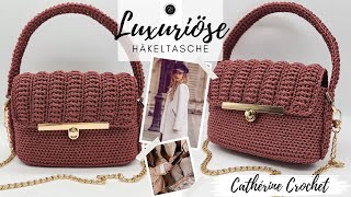 Luxuriöse Häkeltasche  Häkel Tasche  Häkeln lernen [upl. by Laverne]