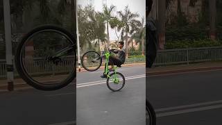 🔥wheelie stunt 😎 wheelie mtb stunt bike mtbpytho [upl. by Akerue]