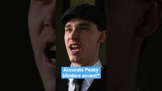 Accurate Peaky Blinders Accent peakyblinders funny [upl. by Eyak]