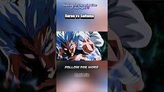 garou vs saitama fight animeedit editing fypシ゚viral editing saitama garou shorts [upl. by Akcirderf840]