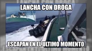 Narcotraficantes escapan con un salto en el ultimo momento  Aduanas SVA [upl. by Eadwine]