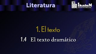 Tema 14 Texto dramático Licenciatura [upl. by Yecac679]