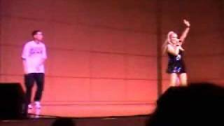 Jonelle performing at FREESTYLE BLAST Staten Island NY 08 22 09 pt 2 [upl. by Kalila]