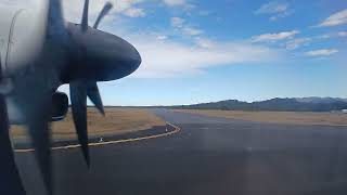 christopherpearson1752 Aircraft landing Coffs Harbour flight dash8 coffsharbour [upl. by Leoy983]