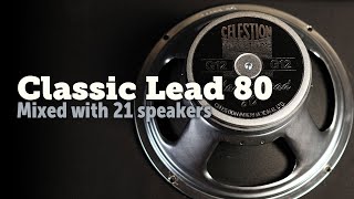 Celestion Classic Lead 80 shootout [upl. by Porty]