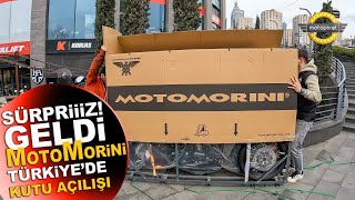 Ve Sonunda Geldi Yeni Motosiklet Markamız Moto Morini Kutu Açılışı [upl. by Yramanna]